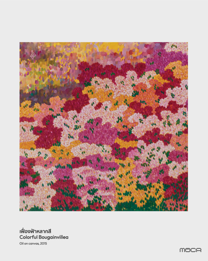 The Journey of Colors By Charoon Boonsuan - Silk Scarf