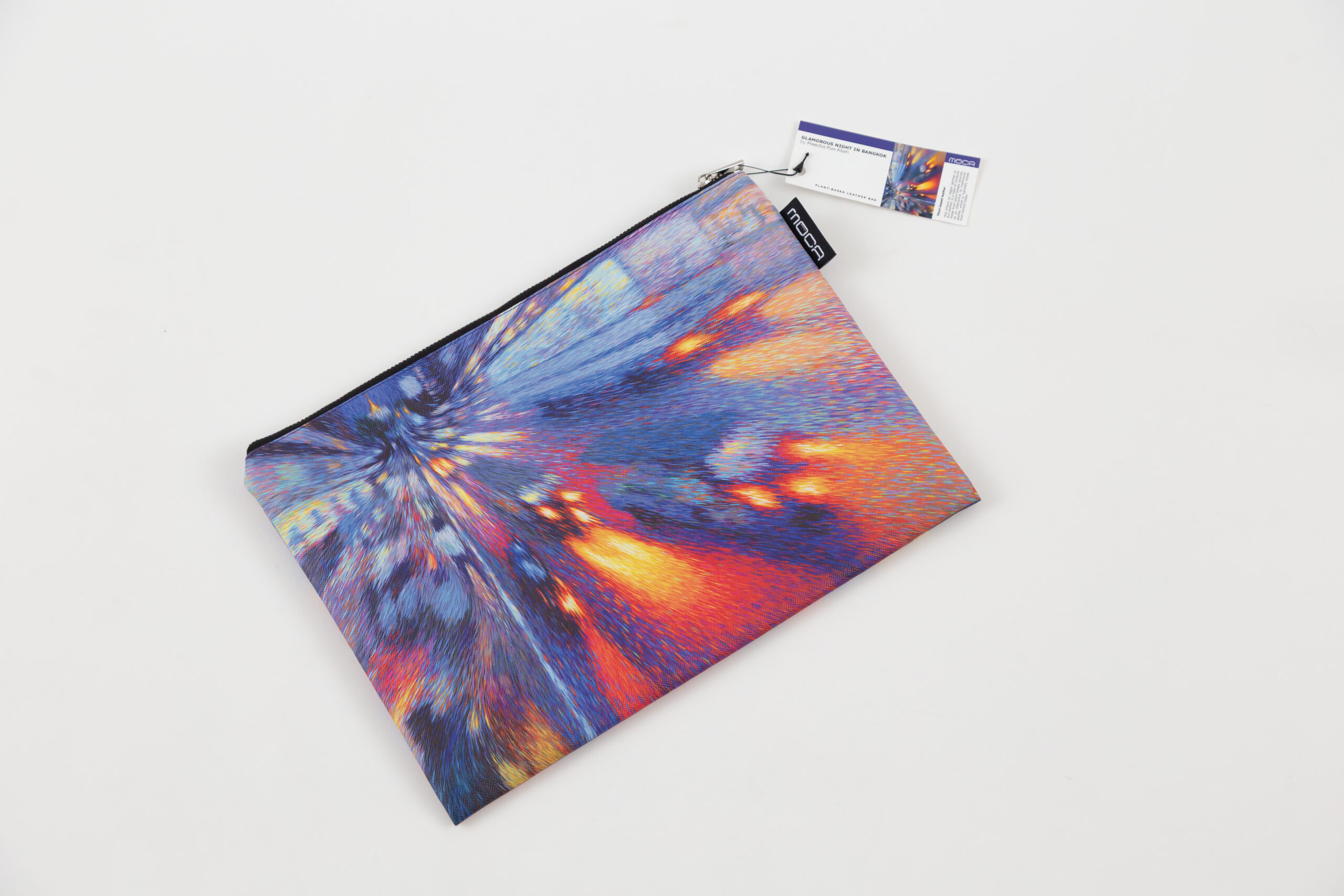 “Glamorous Night in Bangkok” vegan clutch