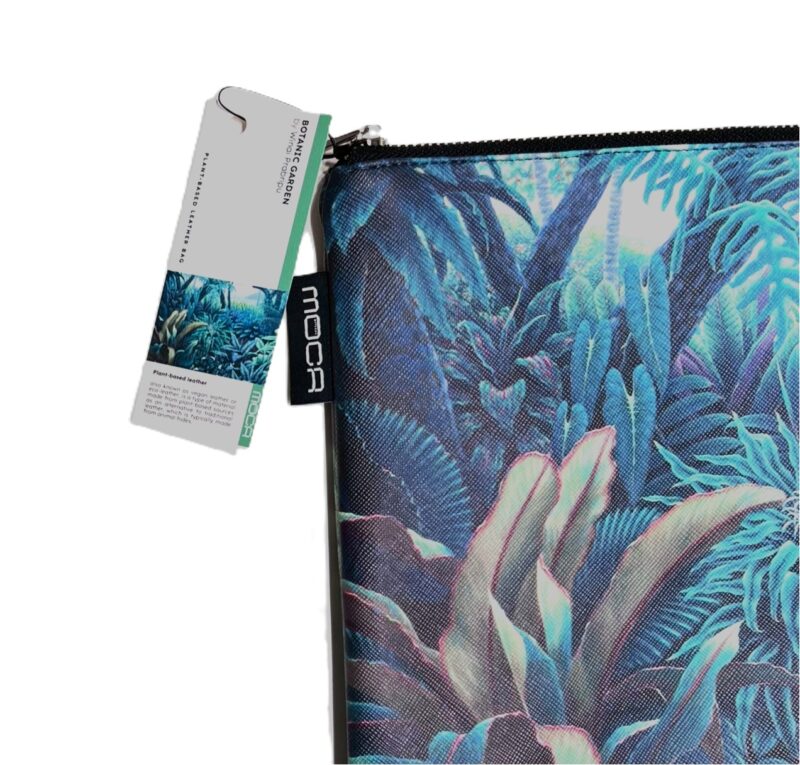 "Botanic Garden" vegan clutch