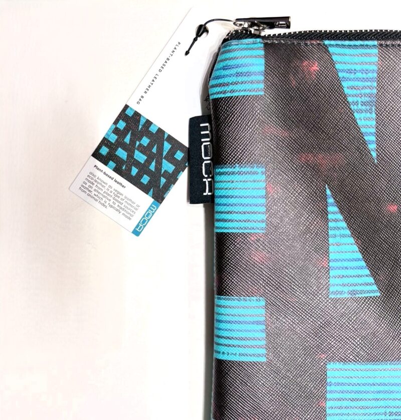 "Large Alphabet No.2 " vegan clutch