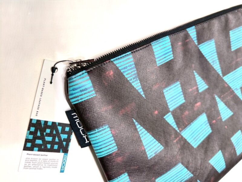 "Large Alphabet No.2 " vegan clutch