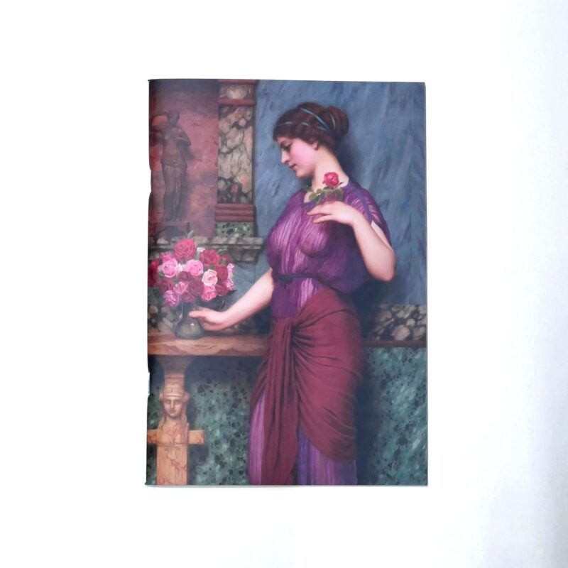 Notebook with art cover
