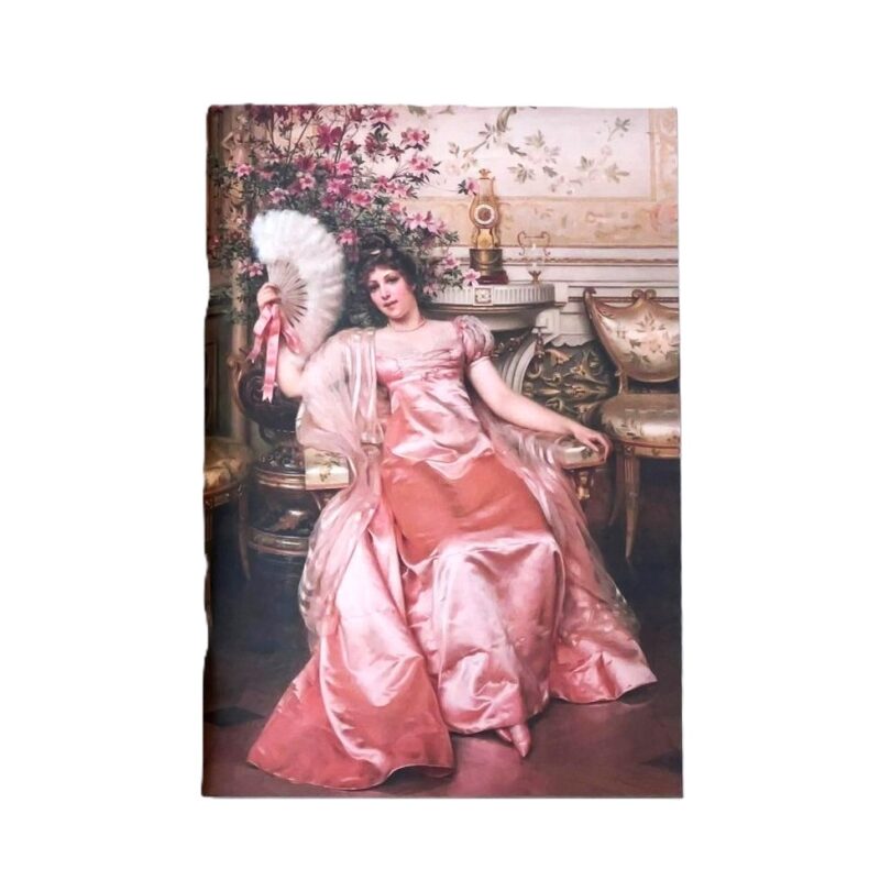 Notebook with art cover