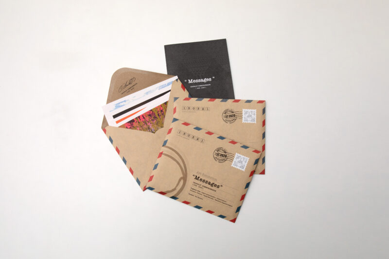 Messages Postcard collection Booklet