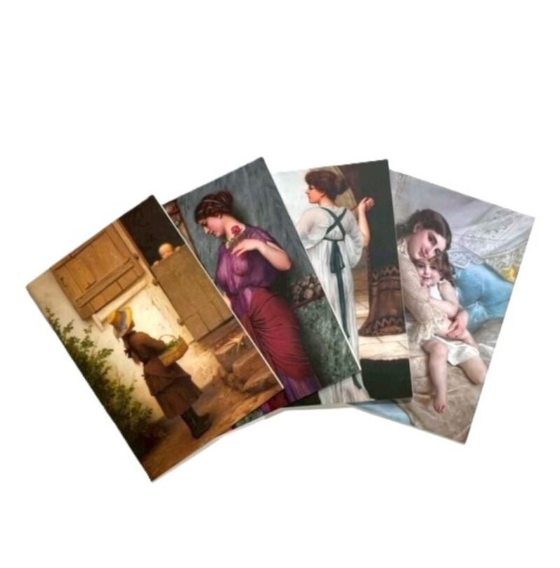Notebook with art cover