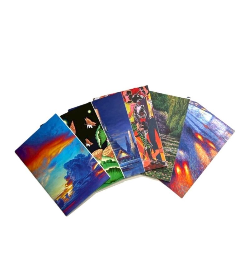 Notebook with Thai art cover
