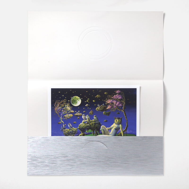 "IMMERSED IN THE MOON " Print on paper