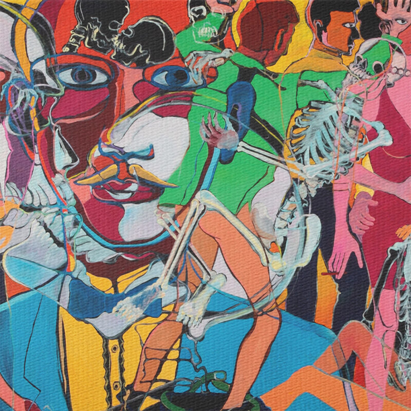 Print on Canvas "DANCING" By SRIWAN JANEHUTTAKARNKIT